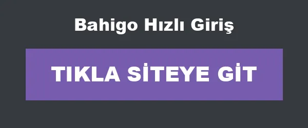 Bahigo Hızlı Giriş infografik